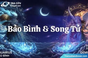 Bảo Bình và Song Tử: hợp nhau nhờ sự thông minh, linh hoạt, sáng tạo và cùng yêu thích tự do, giao tiếp, khám phá ý tưởng mới.