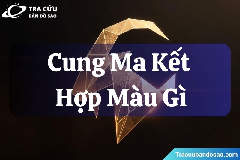 Ma Kết hợp màu đen, nâu và xanh đậm. Ma Kết hợp màu đen, nâu và xanh đậm.