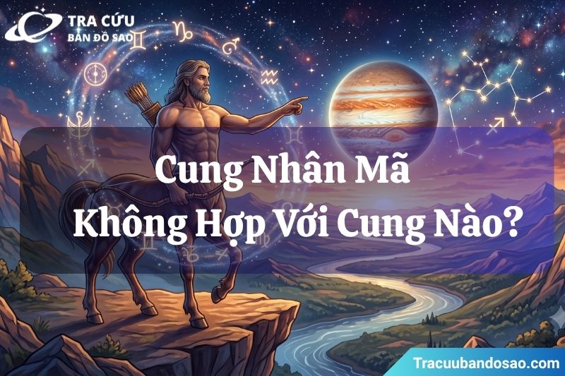 Cung Nhân Mã không hợp với cung nào? Cung Nhân Mã không hợp với cung nào?