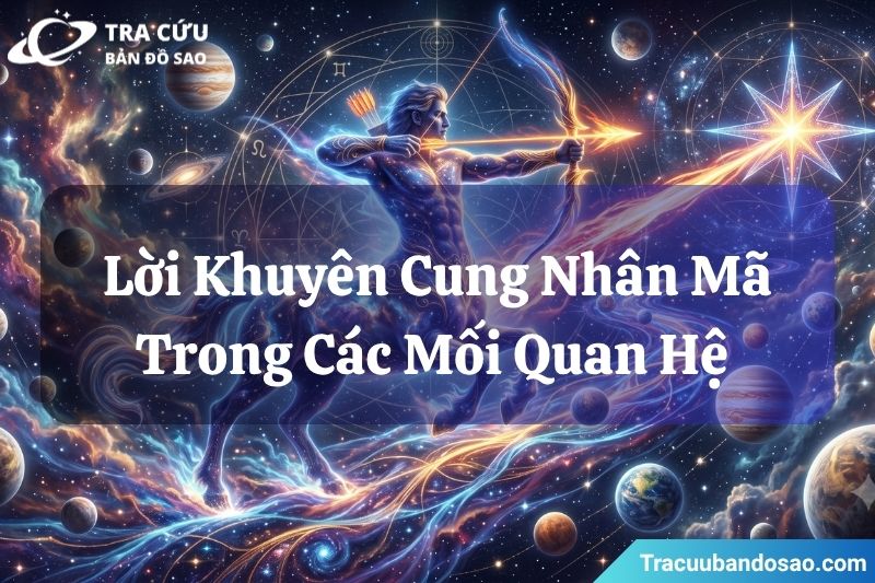 Lời khuyên dành cho người thuộc cung Nhân Mã trong các mối quan hệ Lời khuyên dành cho người thuộc cung Nhân Mã trong các mối quan hệ
