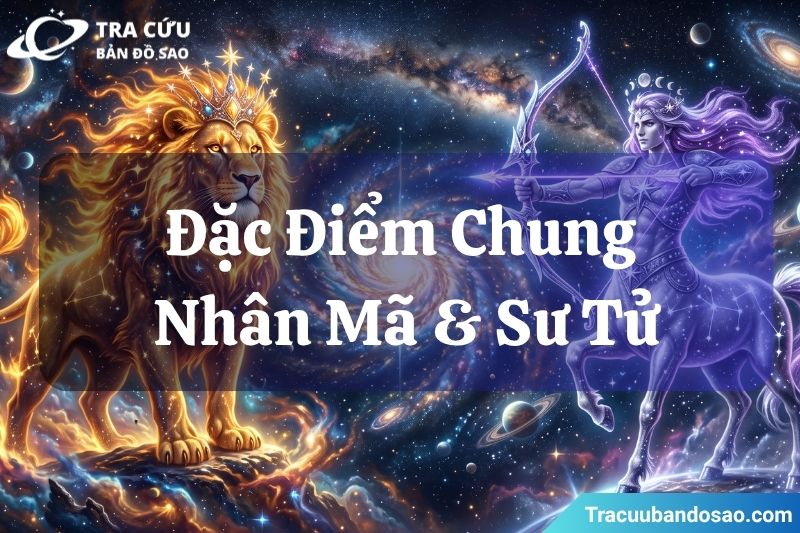 Đặc điểm chung của Nhân Mã và Sư Tử Đặc điểm chung của Nhân Mã và Sư Tử