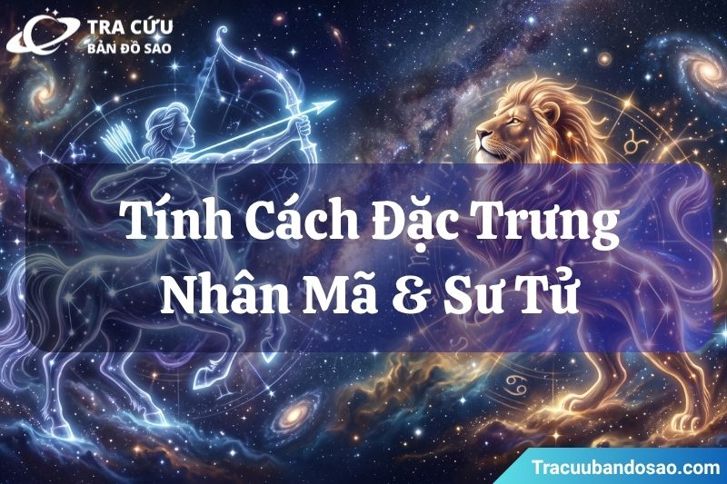 Tính cách đặc trưng của Nhân Mã và Sư Tử Tính cách đặc trưng của Nhân Mã và Sư Tử