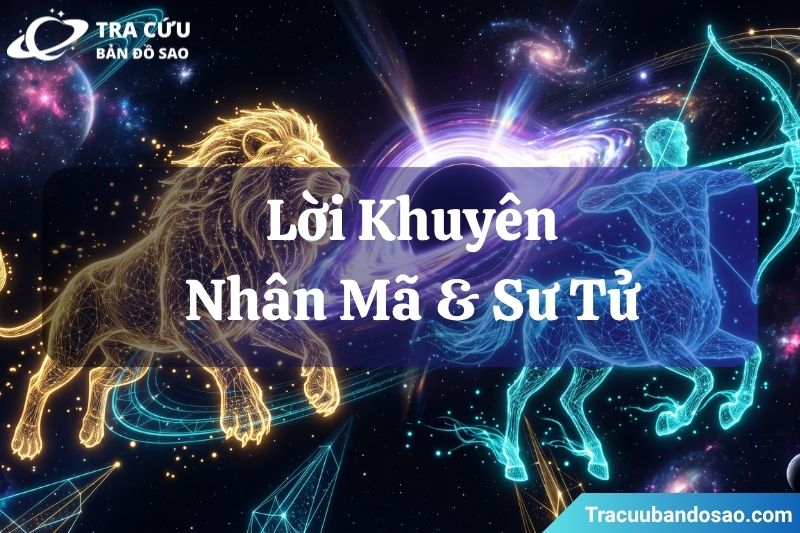 Lời khuyên dành cho Nhân Mã và Sư Tử Lời khuyên dành cho Nhân Mã và Sư Tử