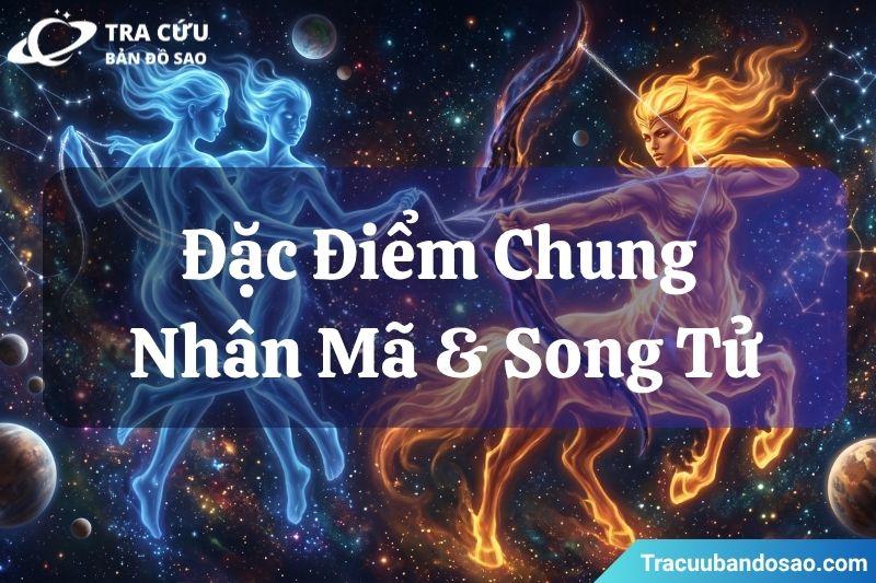 Đặc điểm chung của Nhân Mã và Song Tử Đặc điểm chung của Nhân Mã và Song Tử