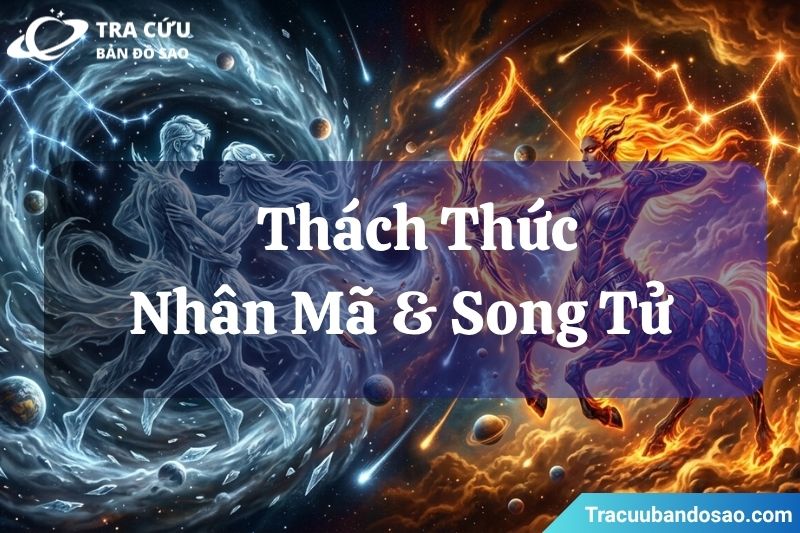 Thách thức Nhân Mã và Song Tử Thách thức Nhân Mã và Song Tử