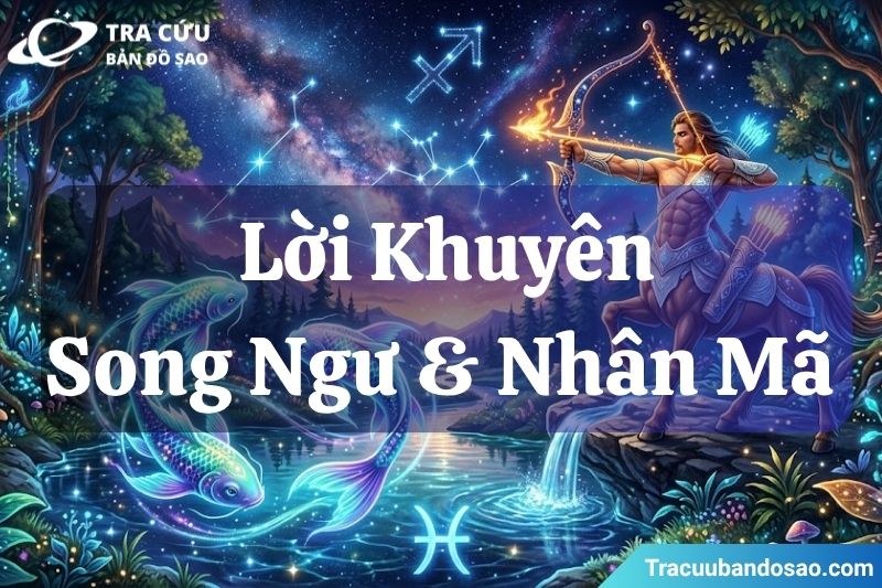 Lời khuyên dành cho Song Ngư và Nhân Mã Lời khuyên dành cho Song Ngư và Nhân Mã