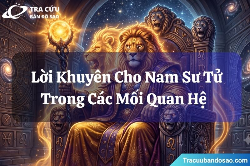 Lời khuyên dành cho nam Sư Tử trong các mối quan hệ Lời khuyên dành cho nam Sư Tử trong các mối quan hệ