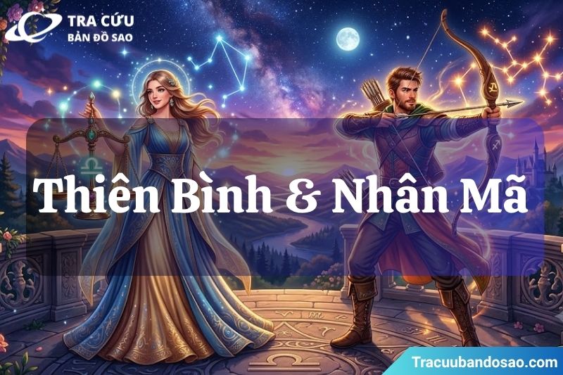 Thiên Bình và Nhân Mã