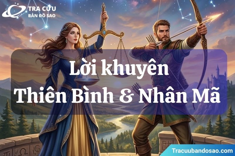 Lời khuyên dành cho Nhân Mã và Xử Nữ Lời khuyên dành cho Thiên Bình và Nhân Mã