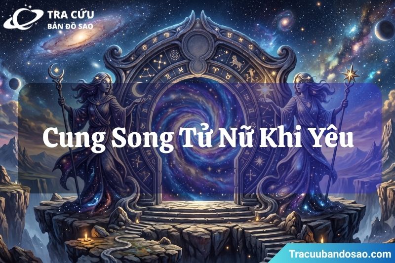 Cung Song Tử nữ khi yêu Đặc điểm tính cách của cung Song Tử nữ