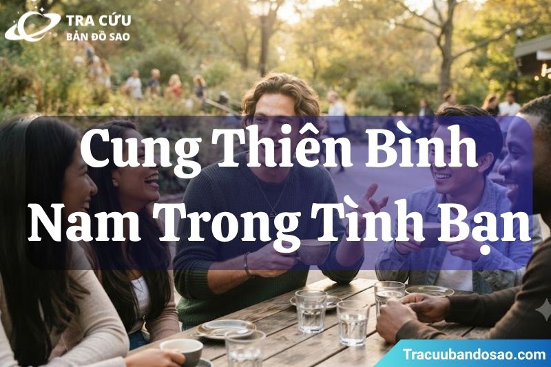 Cung Thiên Bình nam trong tình bạn Cung Thiên Bình nam trong tình bạn