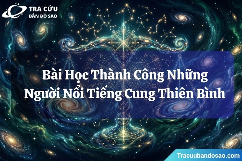 Bài học thành công từ những người nổi tiếng cung Thiên Bình Bài học thành công từ những người nổi tiếng cung Thiên Bình