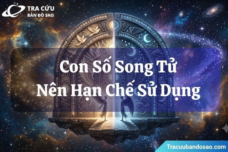 Những con số Song Tử nên hạn chế sử dụng Những con số Song Tử nên hạn chế sử dụng