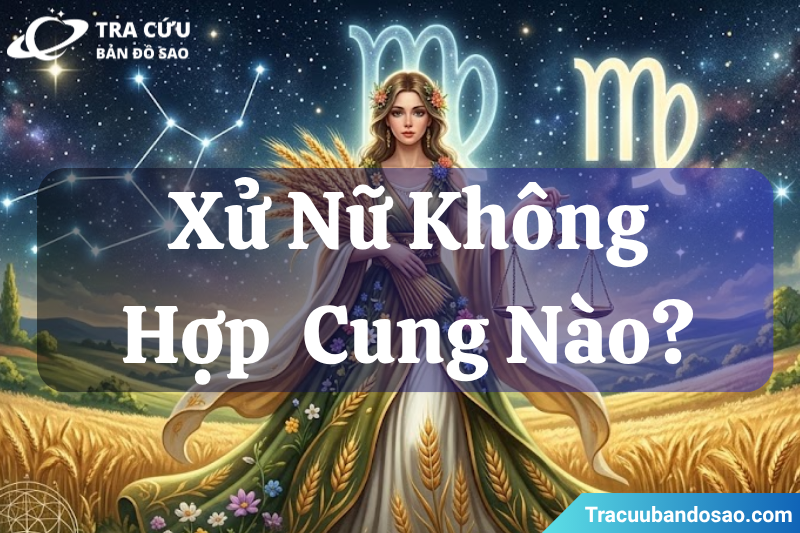 Cung Xử Nữ không hợp với cung nào?