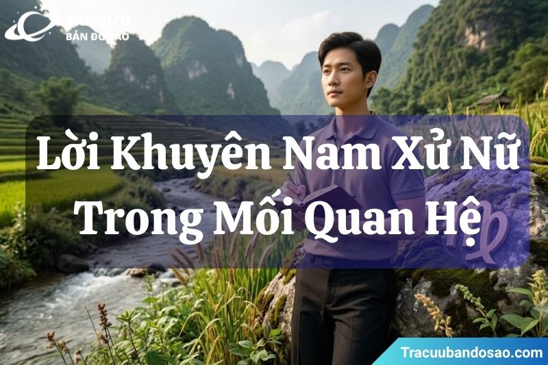 Lời khuyên dành cho nam Xử Nữ trong các mối quan hệ